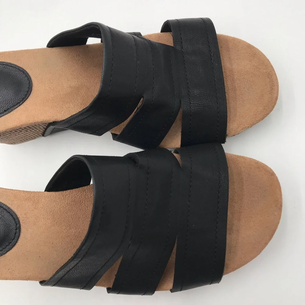 Women’s Style & Co Wedge Slide Sandals - Comfort Casual